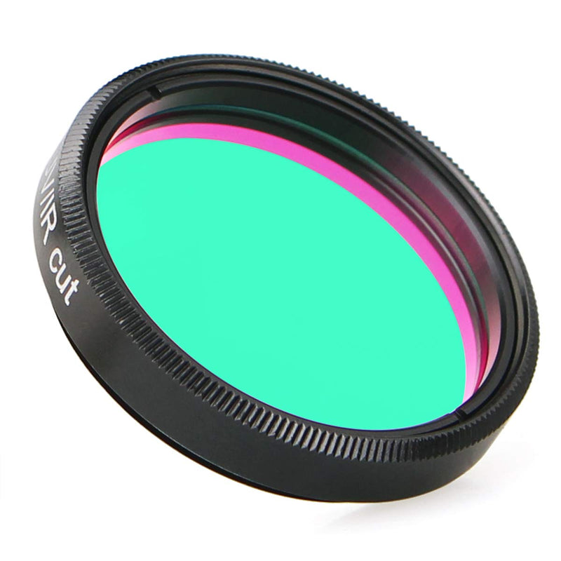 SVBONY Telescope Filter, 1.25 inches UV IR Cut Block Filter, Multi Coated Infra Red Filter Keep Planetary Images Sharp, for CCD Digital Astrophotography 1.25 inch
