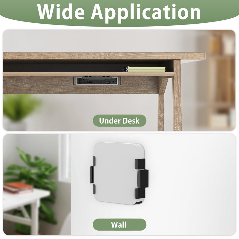 Mac mini Mount for Mac mini M1 M2 VESA Mount Wall Mount Under Desk Mount Compatible with Unibody Mac mini