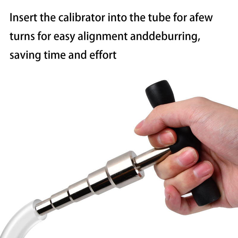 Pipe calibrator, deburrer metal pipe (16, 18, 20, 25, 32 mm), multi-layer composite pipe calibrator, calibrator composite pipe calibration mandrel for copper pipes, aluminum plastic pipes, heating pipe