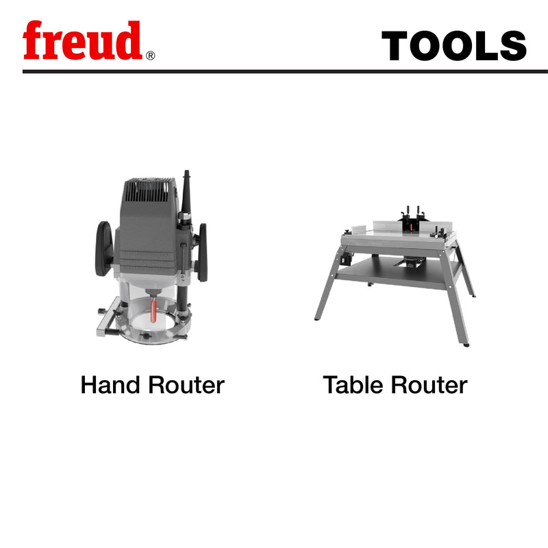 Freud 40-118: 2-1/2" (Dia.) Chamfer Bit