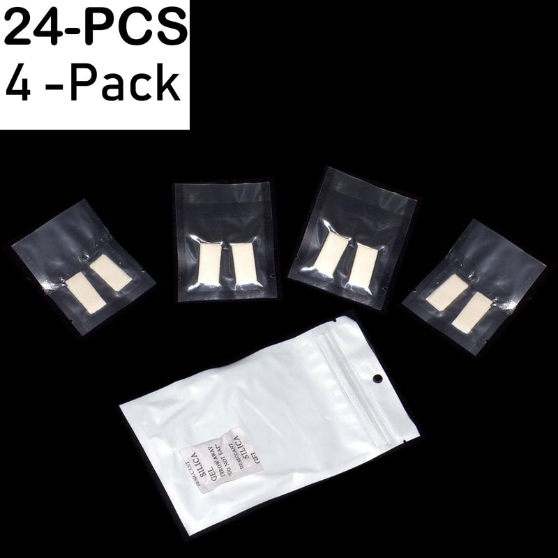 PCTC 24 PCS Anti-Fog Inserts for Underwater Dive Housings, Underwater Anti-Fog Case Insert compatible for Go Pro Hero DJI Action Waterproof Case - Reusable Moisture Absorbing Strips