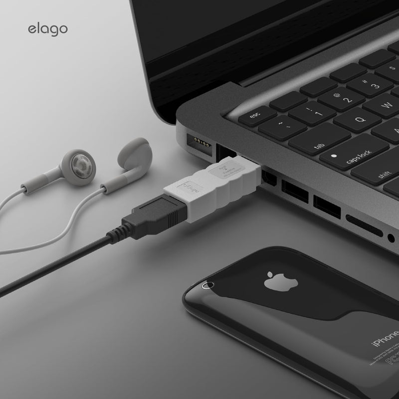 elago FireWire 400 to 800 Adapter (White) for Mac Pro, MacBook Pro, Mac Mini, iMac and All Other Computers White