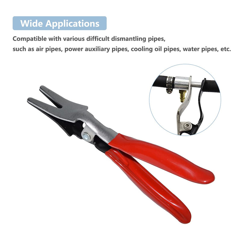 CNWOOAIVE Hose Remover Pliers Automobile Vacuum Hose and Fuel Line Tube Hose Removal Tool