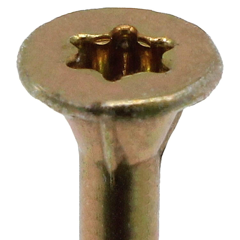 Jake Sales #14 x 8 Bronze Coated Multipurpose Wood Screw Torx/Star Drive Flat Head (1 Pound - 19 Approx. Screw Count) Exterior Coated - ACQ Compatible Wood Screws #14x8" 1 POUND ~19 Screw Count