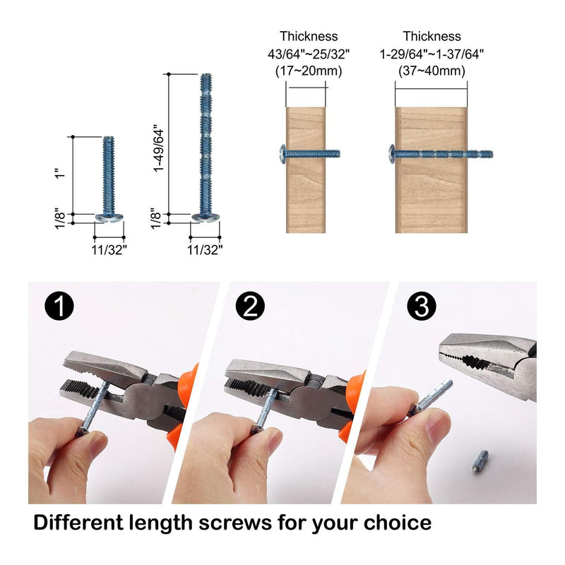 Amerdeco 10 Pack Matte Black Cabinet Pulls 3 Inch(76mm) Hole Center Drawer Pulls Cabinet Hardware Kitchen Cabinet Handles for Bathroom Dresser Pulls ZH0065 3"/76MM Hole Center