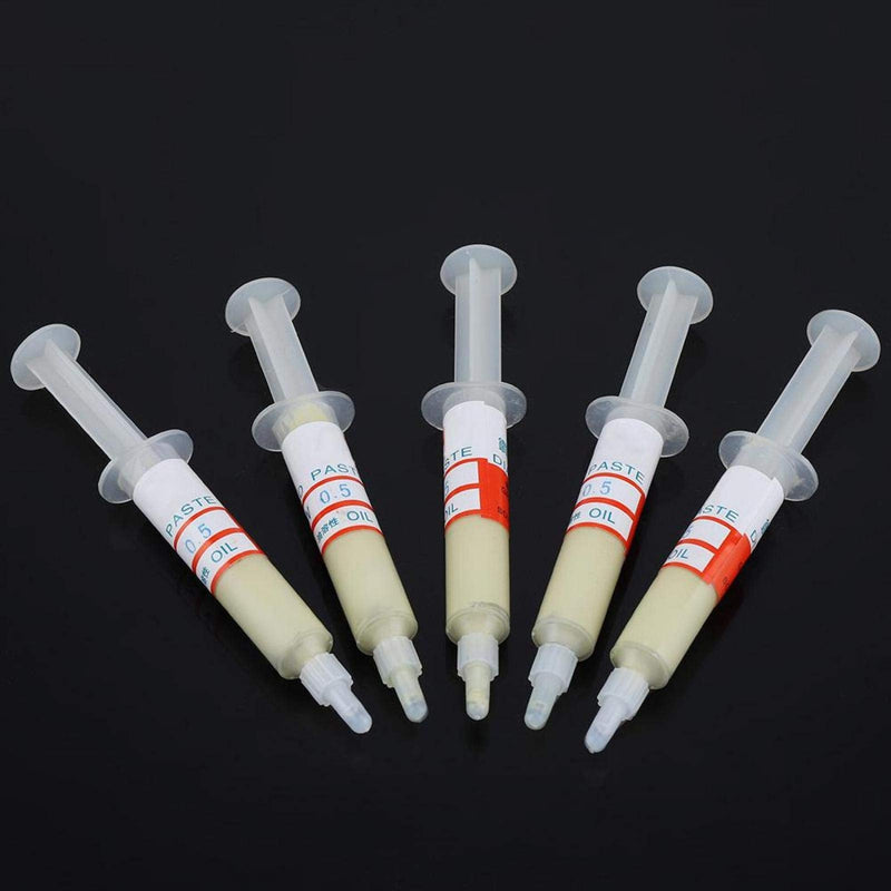 Diamond Grinding Polishing Paste 5pcs/Set W0.5-W40 (320~10000) Grit Jade Watch Lighter Jewelry Metal