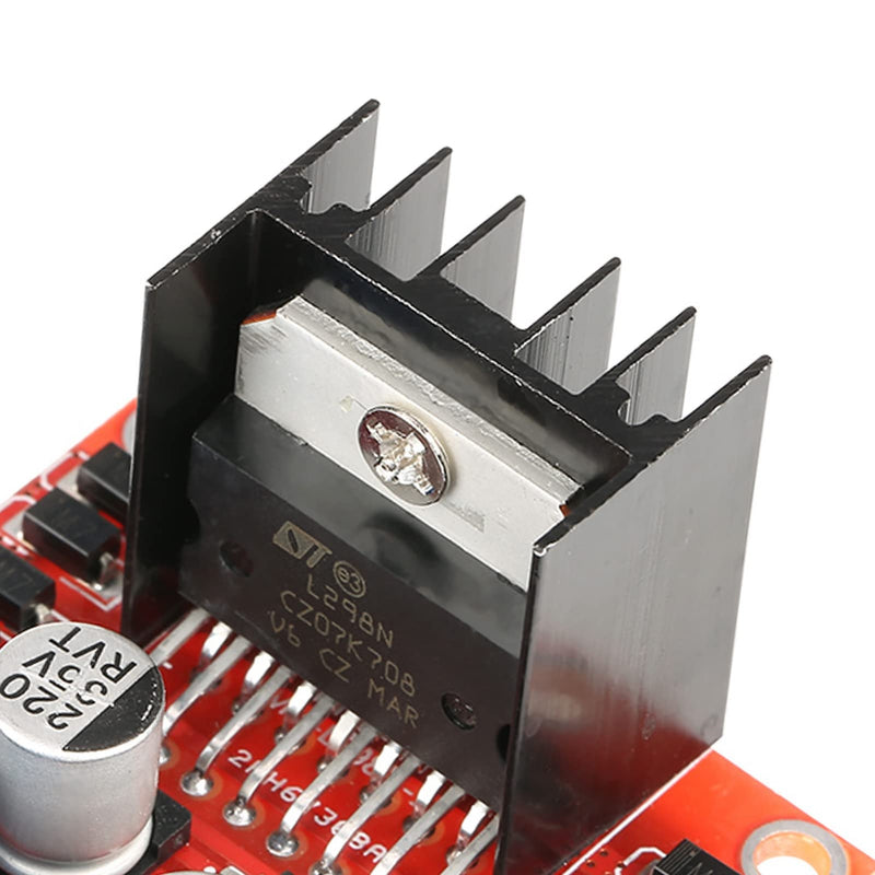 L298N Motor Driver Control Board Module H Bridge Dual Channel Stepper Motor Driver for Smart Car Robot