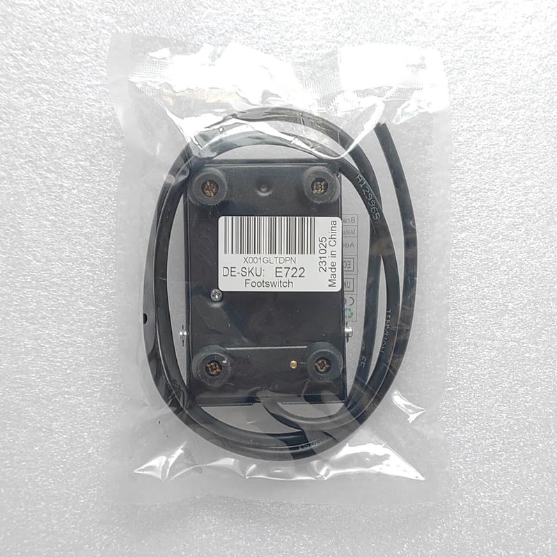 Gebildet 12V-24V-48V-220V/10A Momentary Non-Slip Foot Switch SPDT NO NC Handsfree Metal Foot Switch with 1m Cable Black Metal