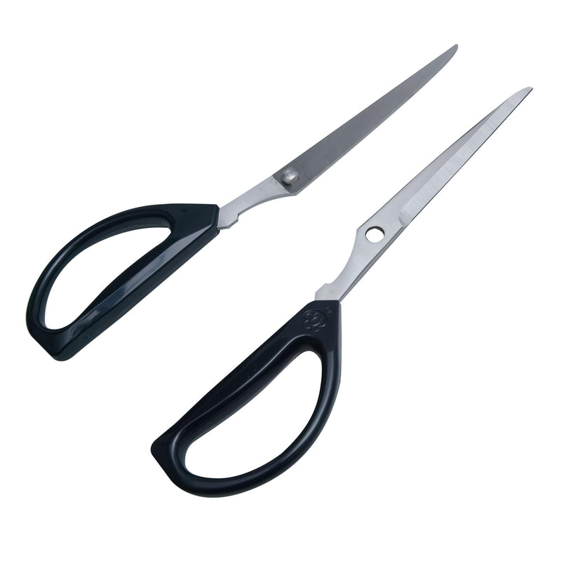 Joyce Chen Deluxe Unlimited Kitchen Scissors All Purpose Kitchen Shears with Japanese Stainless Steel Blades, 8-inch Overall Length, Dark Navy