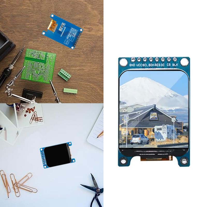Gerui Pack of 2 1.69 Inch Color Module TFT 240 × 280 SPI | Interface display high definition IPS LCD ST7789 driver