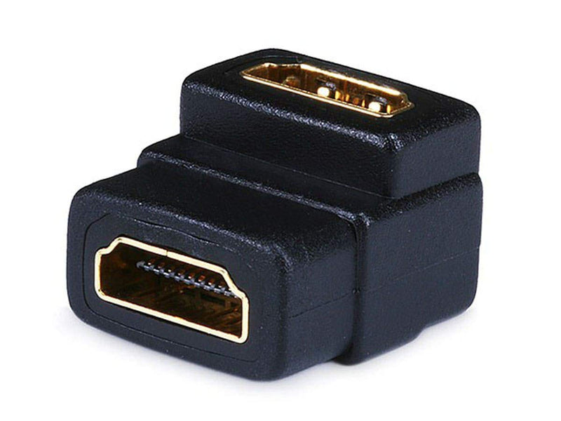 Monoprice HDMI Coupler (Female to Female) - 90 Degree