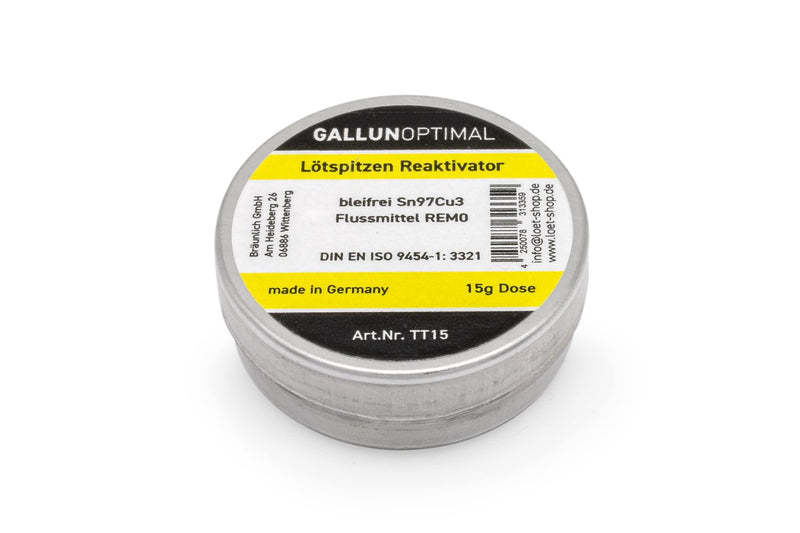 TechnikRat TT15 soldering tip reactivator lead-free 15g can single