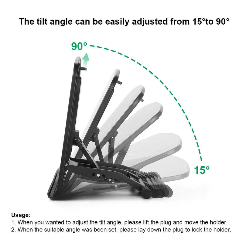 Parblo PR 100 Universal Drawing Tablet Stand Adjustable for 10 to 16 Inches Digital Graphics Drawing Monitors Art Tablets Laptops