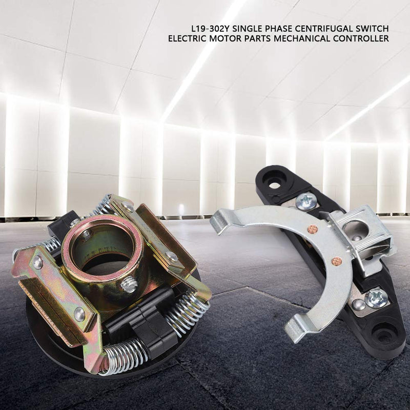 L19-302Y Single-Phase Centrifugal Switch, Electric Motor Parts, Mechanical Controller Switch, Centrifugal Accessories, Electric Motor, Electronic Mechanical Tester for Machines, Sewing Machines
