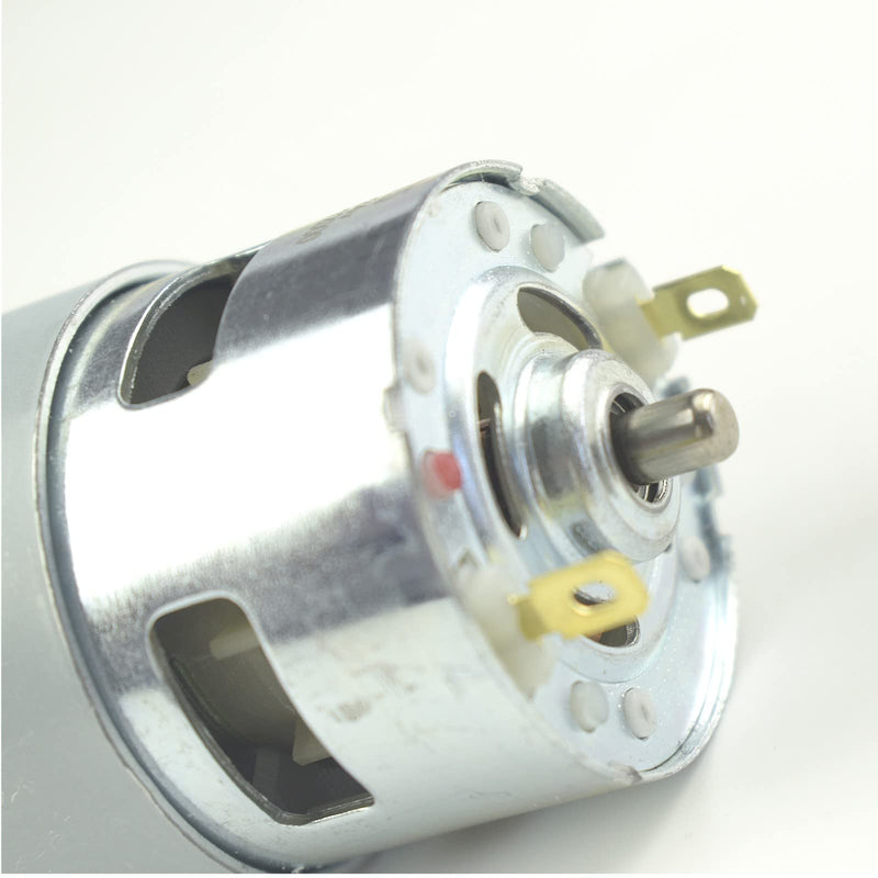 CONQUERALL 775 DC Motor 12-24V 4000-8000RPM Small Motor High Torque DC Motor Low Noise Gear Motor for Electric Fans Juice Machines Arbre unique 4000 - 8000 rpm