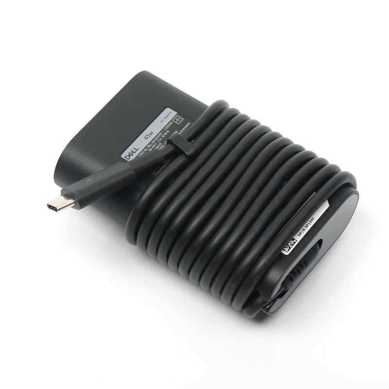Dell Laptop Charger 45W USB Type C USB C AC Adapter,XPS 13 9300 9310 2 in 1 9315 2 in 1 AC Charger, Black, DA45NM170