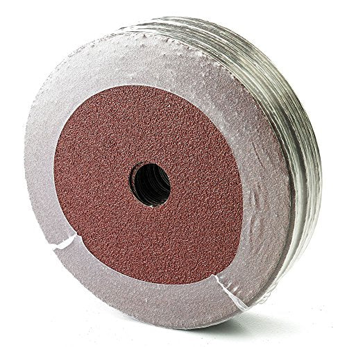 Mercer Industries 303060-6" x 7/8" Aluminum Oxide Resin Fiber Discs, 60 Grit (25 pack)