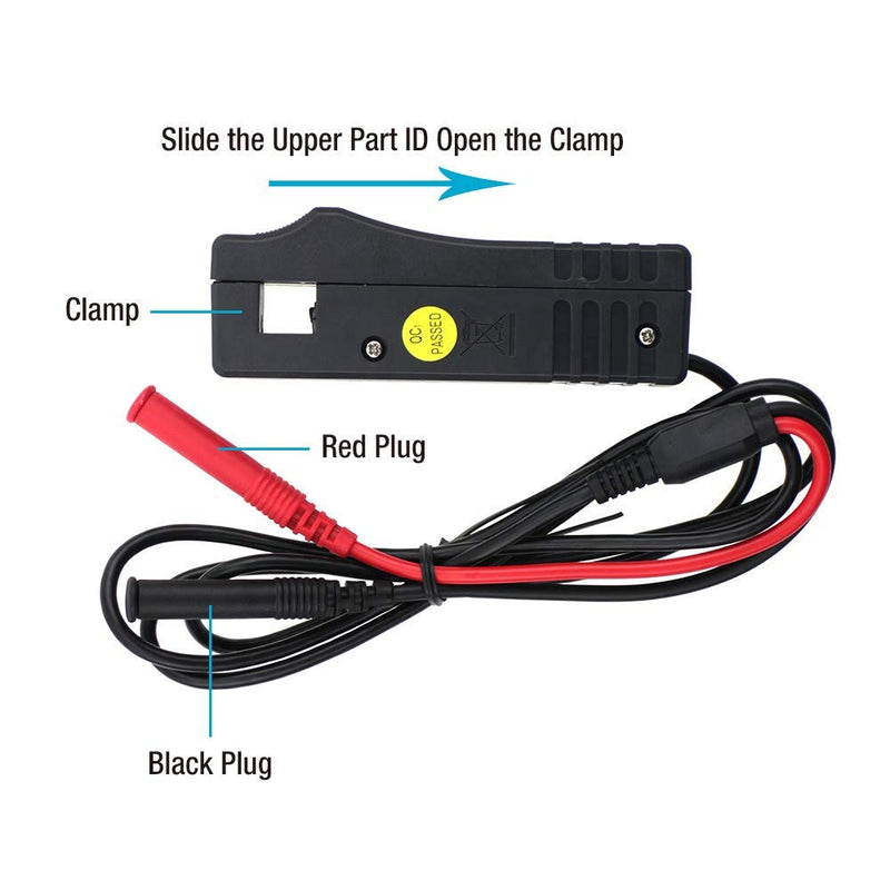 allsun Replacement Pro Inductive Pickup Lead Work with multimeter Automotive Accessory Parts