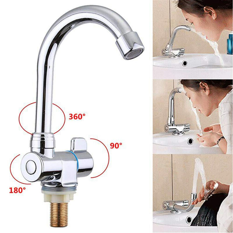 3dsll0 Folding Faucet Yacht 360 Degree tation Basin Sth Caravan Boat Durable Marine Camping Single Handle Accessories Practical Copper Cold Water
