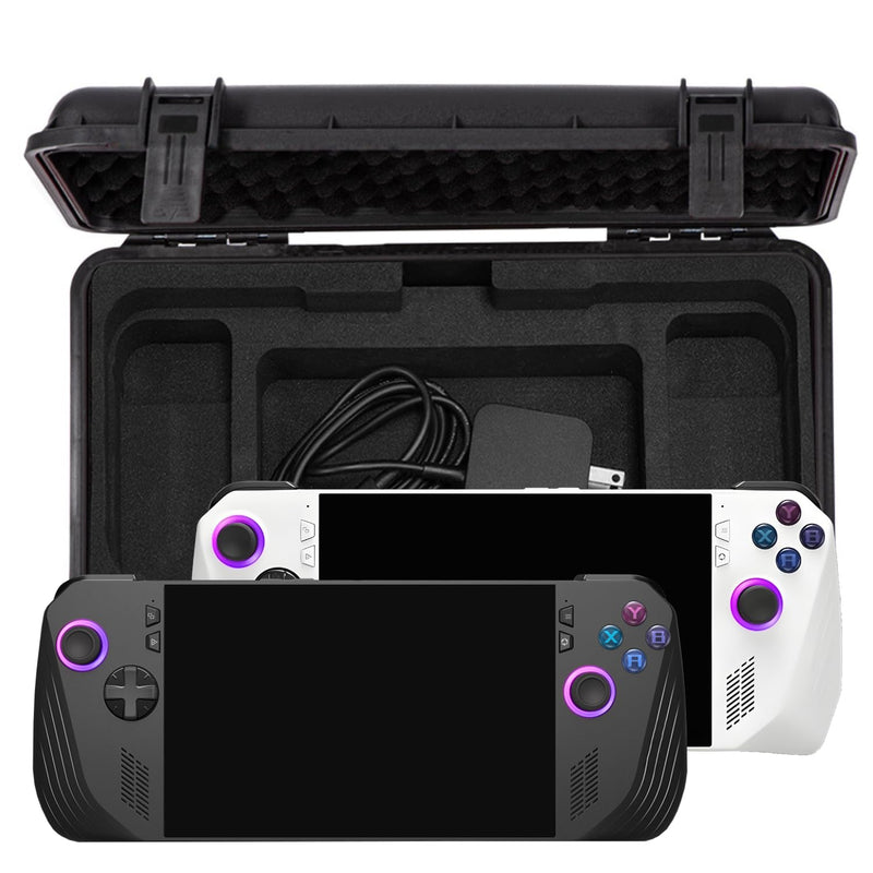 Luck&Link ROG ALLY Carrying Bag - Hard, Waterproof Case for ROG ALLY X, Controllers, Docking Station & Accessories - Large Capacity