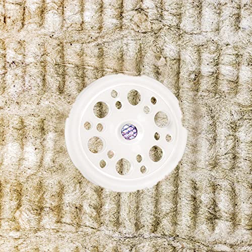 Taiyin 500 Pcs 1.77 Inch/ 45 mm Plastic Washers Foam Board Insulation
