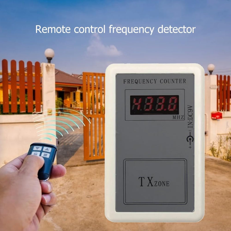 Remote Control Tester, Car Key Fob Signal Control, Wireless Meter, 260-450MHz Portable Digital Handheld Frequency Counter