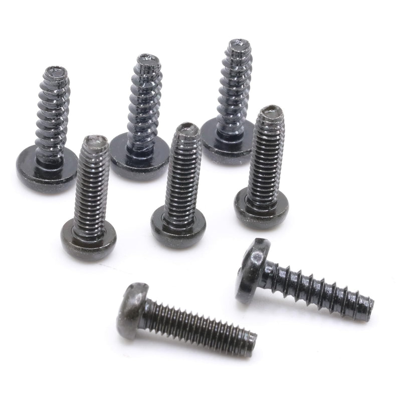 ReplacementScrews M4 14mm (M4XL14) TV Stand Screws Compatible with Many Samsung TVs - Both Machine and Self Tapping Sets Included - 8 TV Legs/Base/Feet Screws
