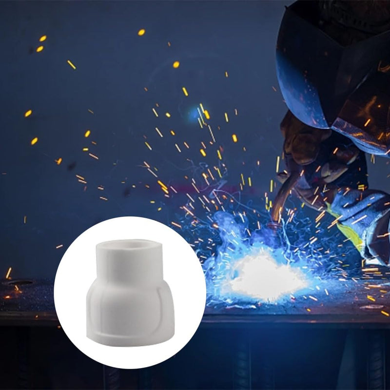 #12 Ceramic (10-Pack) White TIG Welding Cup 10PCS
