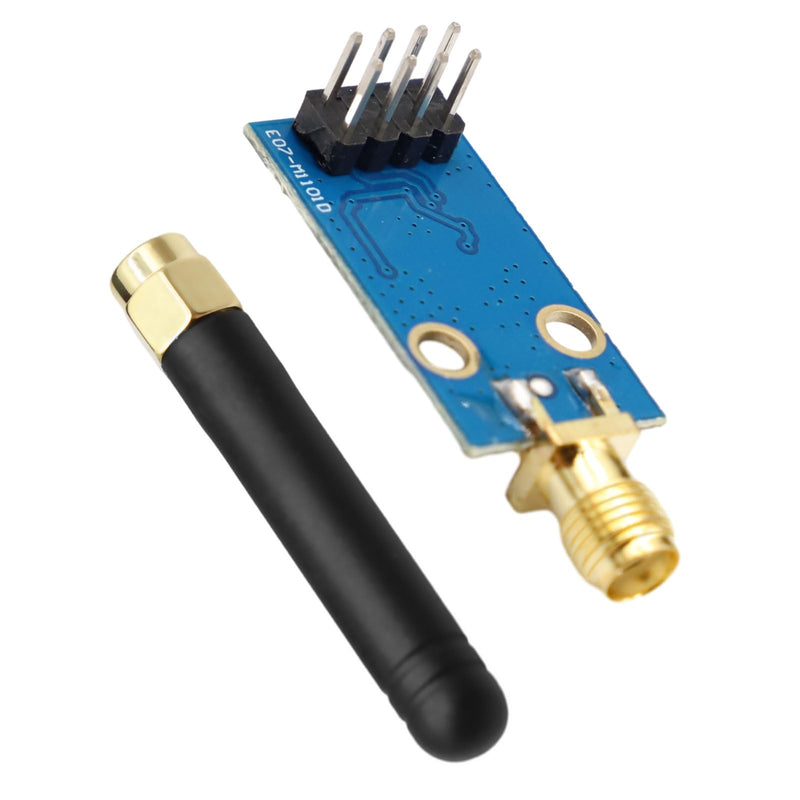 CC1101 Wireless Module CC1101 Wireless Module Module for Flipper Zero, CC1101 Wireless Module with SMA Antenna Connection 1.9-3.6 V DC Compatible with Arduino (Pack of 2)