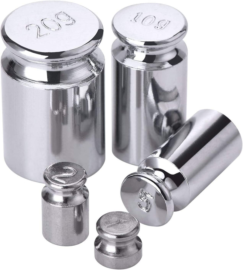 Calibration Weight Set for Digital Scales 1 g 2 g 5 g 10 g 20 g