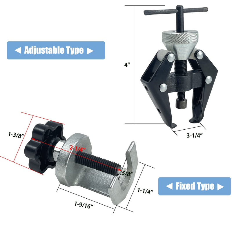 Sutekus Wiper Arm Puller and Battery Terminal Removal Kit Universal Windshield Wiper Remover Tool