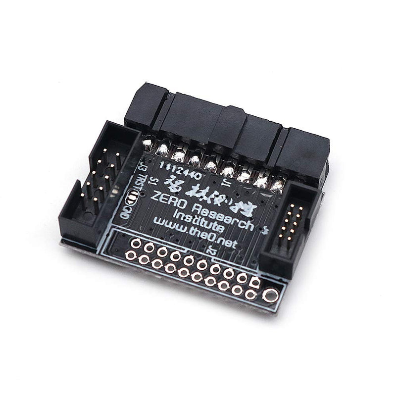 DollaTek 20-pin JTAG interface with 2.54 pitch to 10-pin SWD interface adapter board with 2.0mm and 1.27mm pitch
