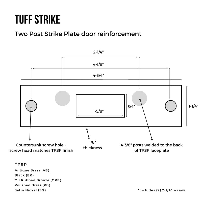Door Reinforcement Lock | Kick-Proof Deadbolt Strike Plate | Ultimate Home Security & Break-in Prevention | Strengthens Door Frame Against Forced Entry Black