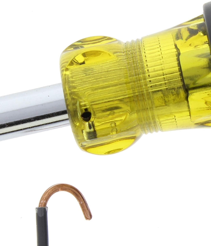 IDEAL INDUSTRIES INC. 35-910 11-in-1 Screwdriver/ Nutdriver – Hardware Tool with Corrosion Resistant Shank, Wire Connector Wrench in Handle, Blazed Tip
