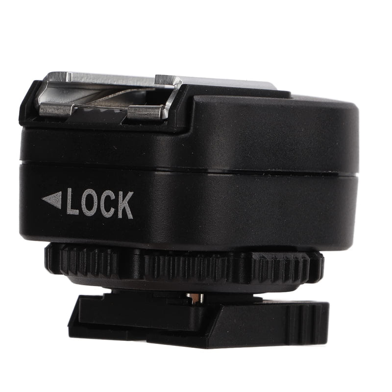 Hot Shoe Adapter, with Extra PC Sync Connection Port, Hotshoe Adapter, for A73 A9 Series Camera to for Flash