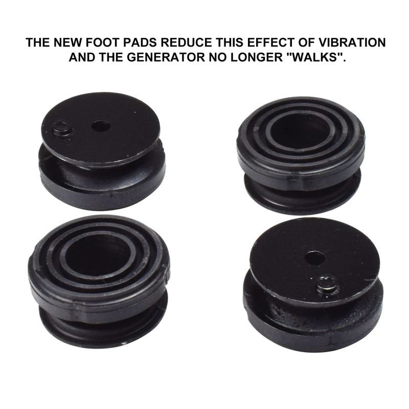 Lower Rubber Foot Pads for Honda Generators EB2000i & EU2000i 68325-Z07-003