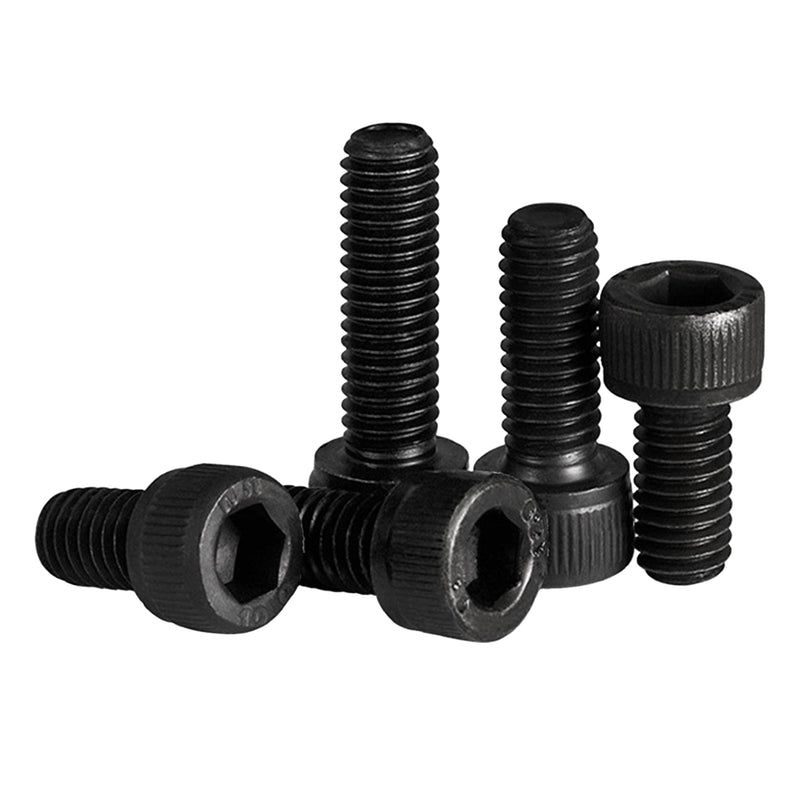 XunLiu 50PCS M8X16mm Hex Socket Head Cap Screws | Grade 12.9 Alloy Steel,Black Oxide, DIN912,High Strength for 3D Printer Hotend,Drone,PCB, Micro Electronics 50