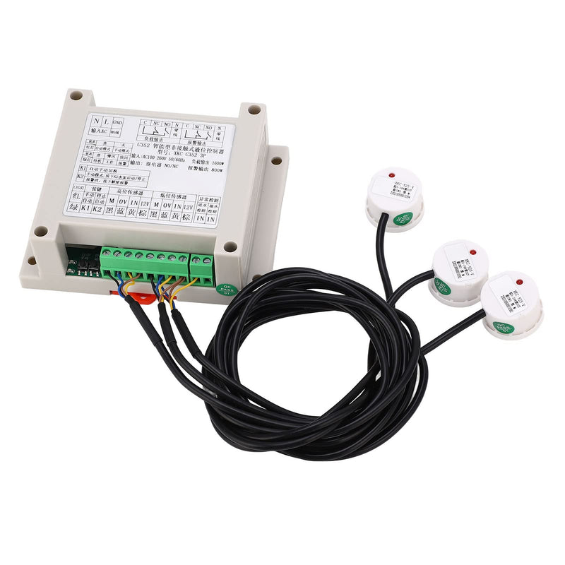 Automatic Tank Water Level Controller - Non-Contact Liquid Level Sensor - Fully Automatic Water Pump Controller XKC C352