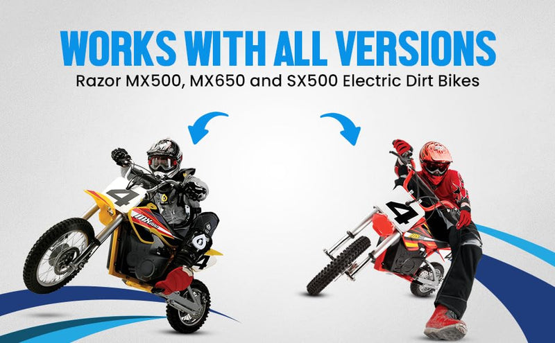 Chain for Razor MX500 and MX650 - Heavy Duty - 132 Link Drive Chain - #25 Roller Chain 132L - Razor MX500 Electric Drive Chain - MX650 Dirt Bike - Razor SX500 - MiniMoto XRF500 - Master Link Included