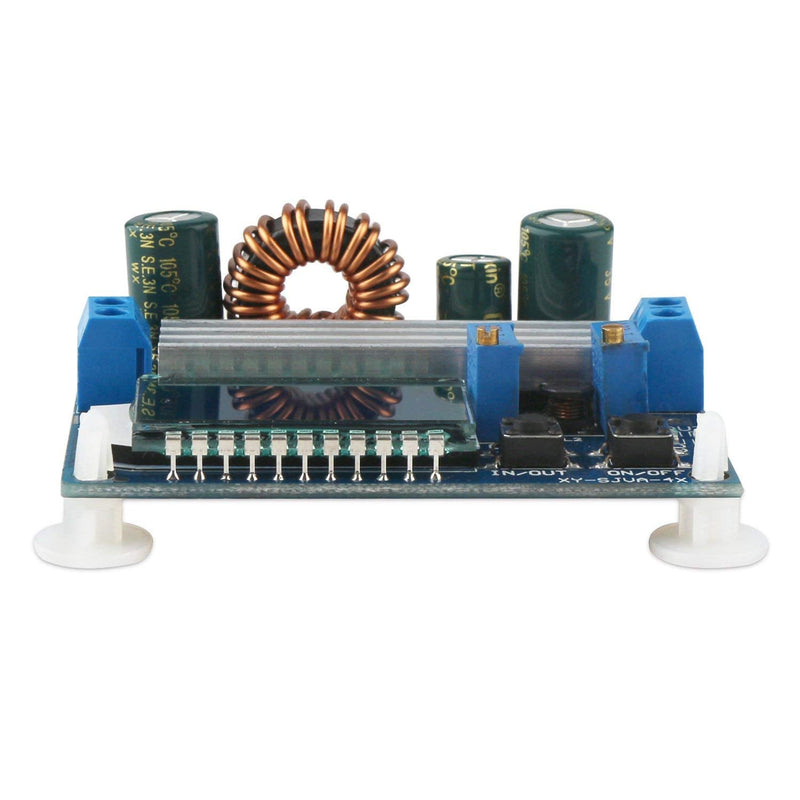 ARCELI Buck Boost Converter Display, Buck Boost Board DC 5.5-30V 12V to DC 0.5-30V 5V 24V Adjustable Constant Current Voltage Step UP Down Voltage Regulator 3A 35W Power Supply Module