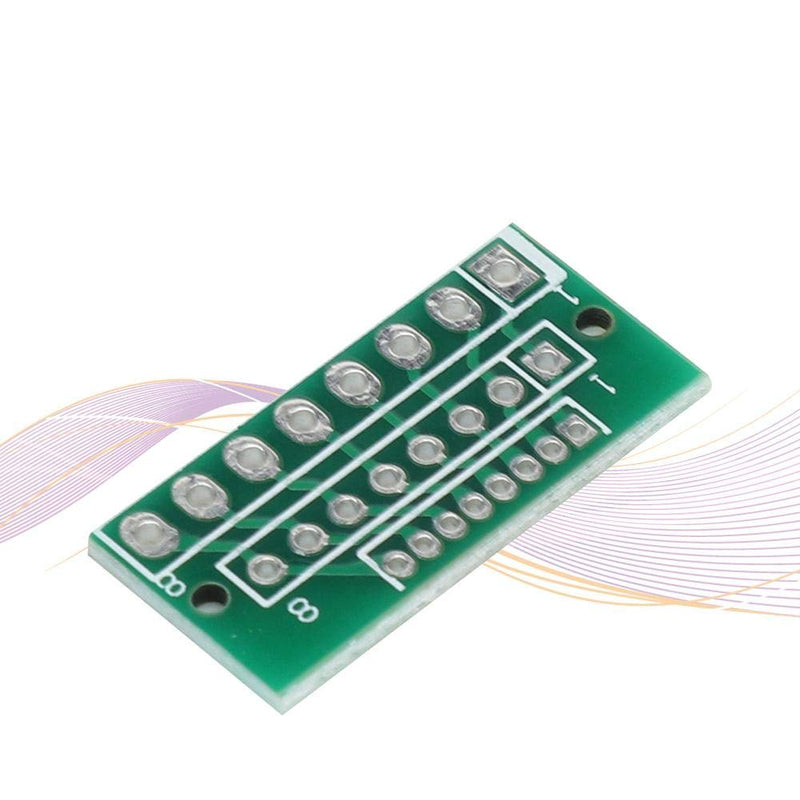 Lazmin 10Pcs 1.27MM 2.0MM 2.54MM Adapter Plate Board 8PIN for Wireless Modules