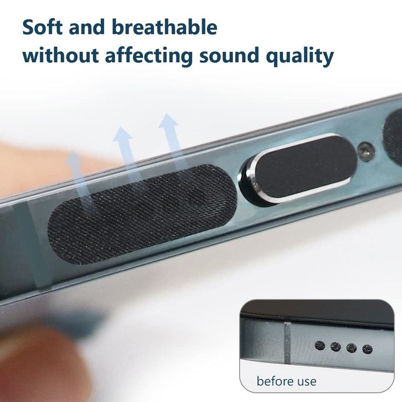 USB C Dust Plug, Type C Anti Dust Cover Protector Cap with Phone Speaker Cover Compatible with iPhone 15 Series, Samsung Galaxy S22/S21/S20, Note 20/10, All USB C Devices USB-C Plug