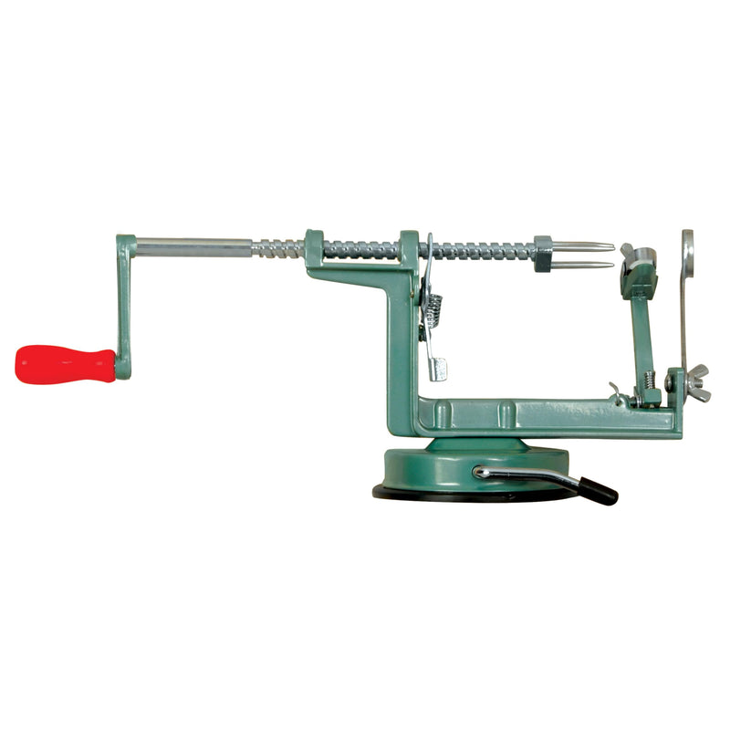 Norpro Apple Master-Apple, Potato, Parer, Slicer & Corer with Vacuum Base 866 Grey