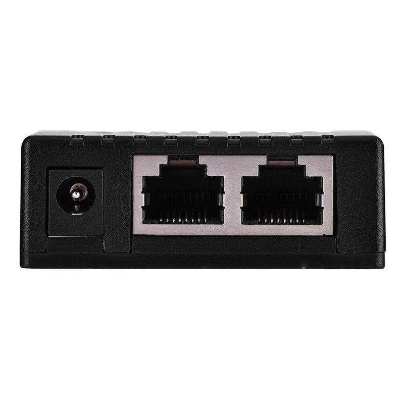 Poe Power Supply 12V 4W Adapter 24V 0 5A LAN Off On 24W Injector Poe Splitter Power Over Ethernet Injector Ethernet Cables Adapter for LAN Network Black (Black)