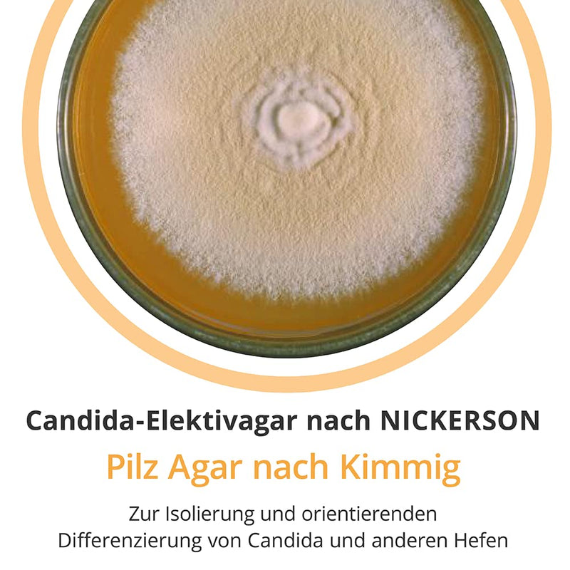 Servoplate culture media - mushroom agar according to Kimmig, plates for laboratory petri dishes, for the cultivation of micro-organisms, sterile sealed - 20 pieces
