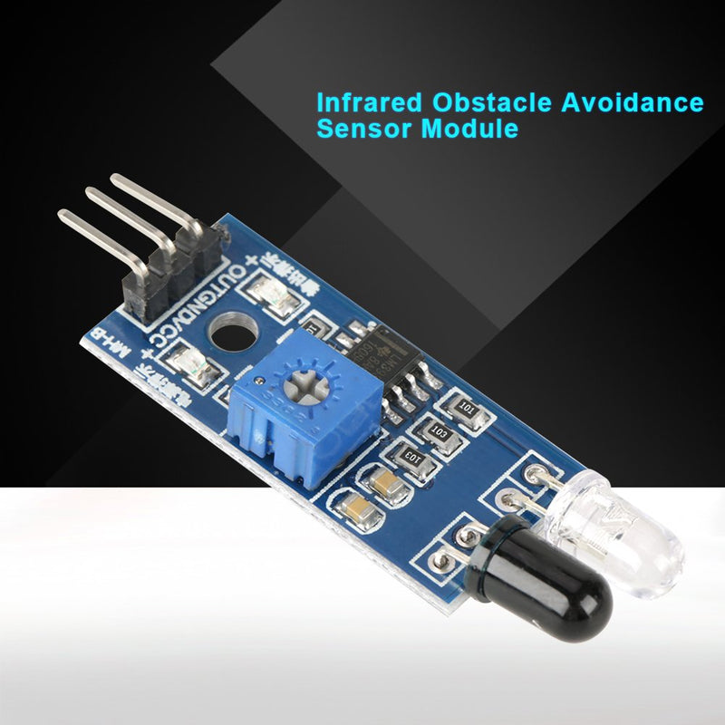 pieces infrared sensor, infrared obstacle avoidance sensor module for smart car robot, sensor