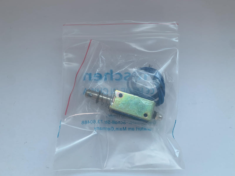 Hechen Electromagnet JF-0730B DC 12V 1A 5N 10mm Stroke Push Pull Type Open Frame