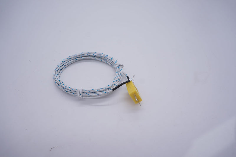 Taiss/5pcs K-Type Thermocouple Temperature Sensor, Measuring Range -50~350°C; Cable length: 3 meters