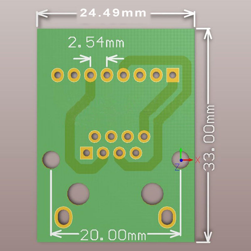 4PCS RJ45 Ethernet Single Female Socket Connector Breakout Board,2.54mm Pitch Screw Connector Board Shielded Network Adapter Terminal (Single RJ45 Interface) Single RJ45 interface