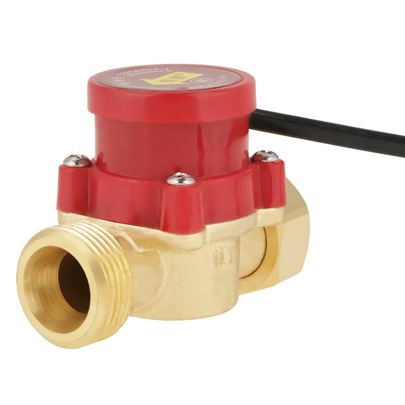 Water flow switch, flow switch flow switch 220V 0.5A G3/4"-3/4" thread water pump switch flow switch signal switch